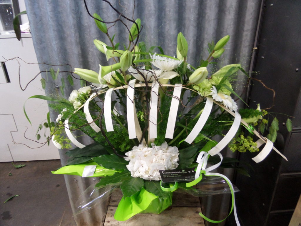 Création florale, Chlorophylle à Chinon